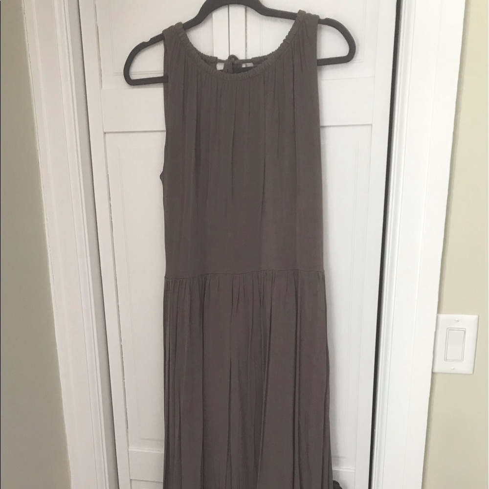 Boden sleeveless midi swing dress